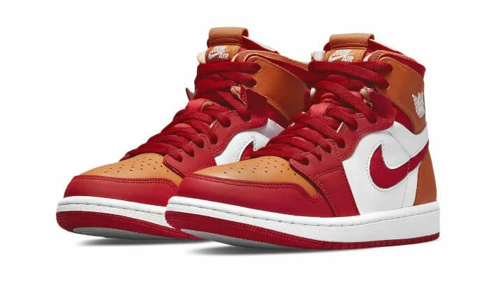 Air Jordan 1 High Zoom Air CMFT Fire Red Hot Curry 2 Air Jordan 1 High Zoom Air CMFT Fire Red Hot Curry – Bild 2