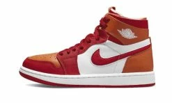 Air Jordan 1 High Zoom Air CMFT Fire Red Hot Curry