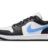 Air Jordan 1 Low Black University Blue