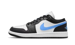 Air Jordan 1 Low Black University Blue