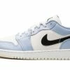 Air Jordan 1 Low Ice Blue Black