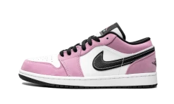 Air Jordan 1 Low SE Violet Shock White Black