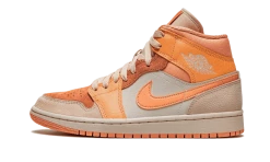 Air Jordan 1 Mid Apricot Orange