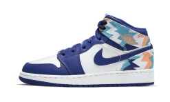 Air Jordan 1 Mid Geometric Print