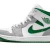 Air Jordan 1 Mid Grey Green