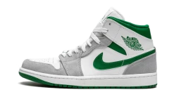 Air Jordan 1 Mid Grey Green