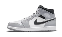 Air Jordan 1 Mid Light Smoke Grey Anthracite