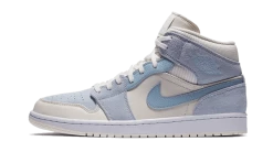Air Jordan 1 Mid Mixed Textures Blue