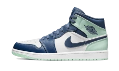 Air Jordan 1 Mid Mystic Navy Mint Foam