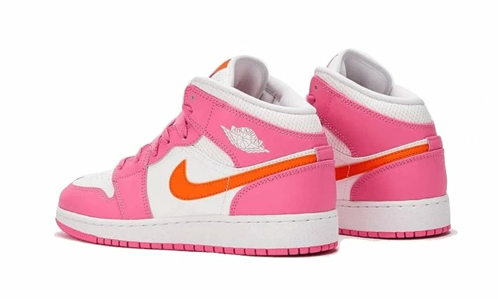 Air Jordan 1 Mid Pinksicle Safety Orange 3 Air Jordan 1 Mid Pinksicle Safety Orange – Bild 3