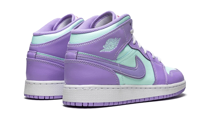 Air Jordan 1 Mid Purple Aqua 3 Air Jordan 1 Mid Purple Aqua – Bild 3