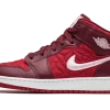 Air Jordan 1 Mid SE Red Quilt