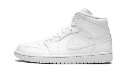 Air Jordan 1 Mid Triple White
