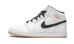 Air Jordan 1 Mid White Arctic Orange