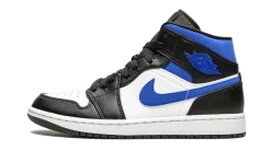 Air Jordan 1 Mid White Black Royal
