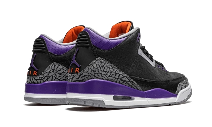 Air Jordan 3 Retro Black Court Purple 3 Air Jordan 3 Retro Black Court Purple – Bild 3