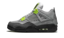 Air Jordan 4 Neon Volt