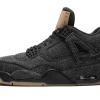 Air Jordan 4 Retro Levi's Black