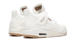 Air Jordan 4 Retro Levi's White -Air Jordan-SHOP air jordan 4 retro levis white 935548