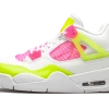 Air Jordan 4 Retro White Lemon Pink