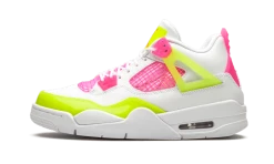 Air Jordan 4 Retro White Lemon Pink