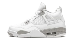 Air Jordan 4 Tech White (White Oreo)