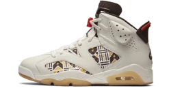 Air Jordan 6 Retro Quai 54 Sail Brown (2020)