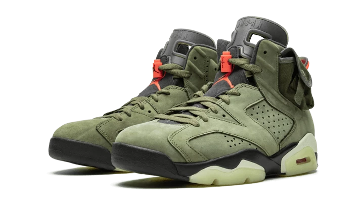 Air Jordan 6 Travis Scott Medium Olive 2 Air Jordan 6 Travis Scott Medium Olive – Bild 2