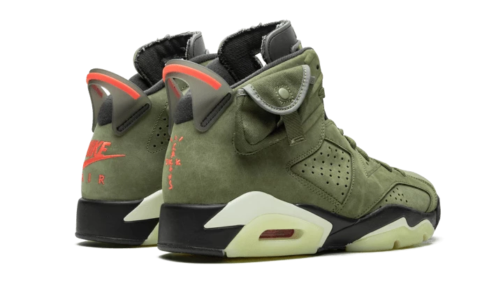 Air Jordan 6 Travis Scott Medium Olive 3 Air Jordan 6 Travis Scott Medium Olive – Bild 3