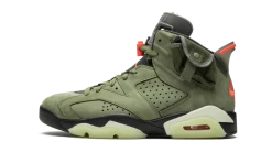 Air Jordan 6 Travis Scott Medium Olive